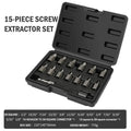Universal Stripped And Damaged Screws 15–27Pcs Screw Extractor Kit Easy  Bolt Stud Remover Tool Drill Set Broken Speed Out Bolt